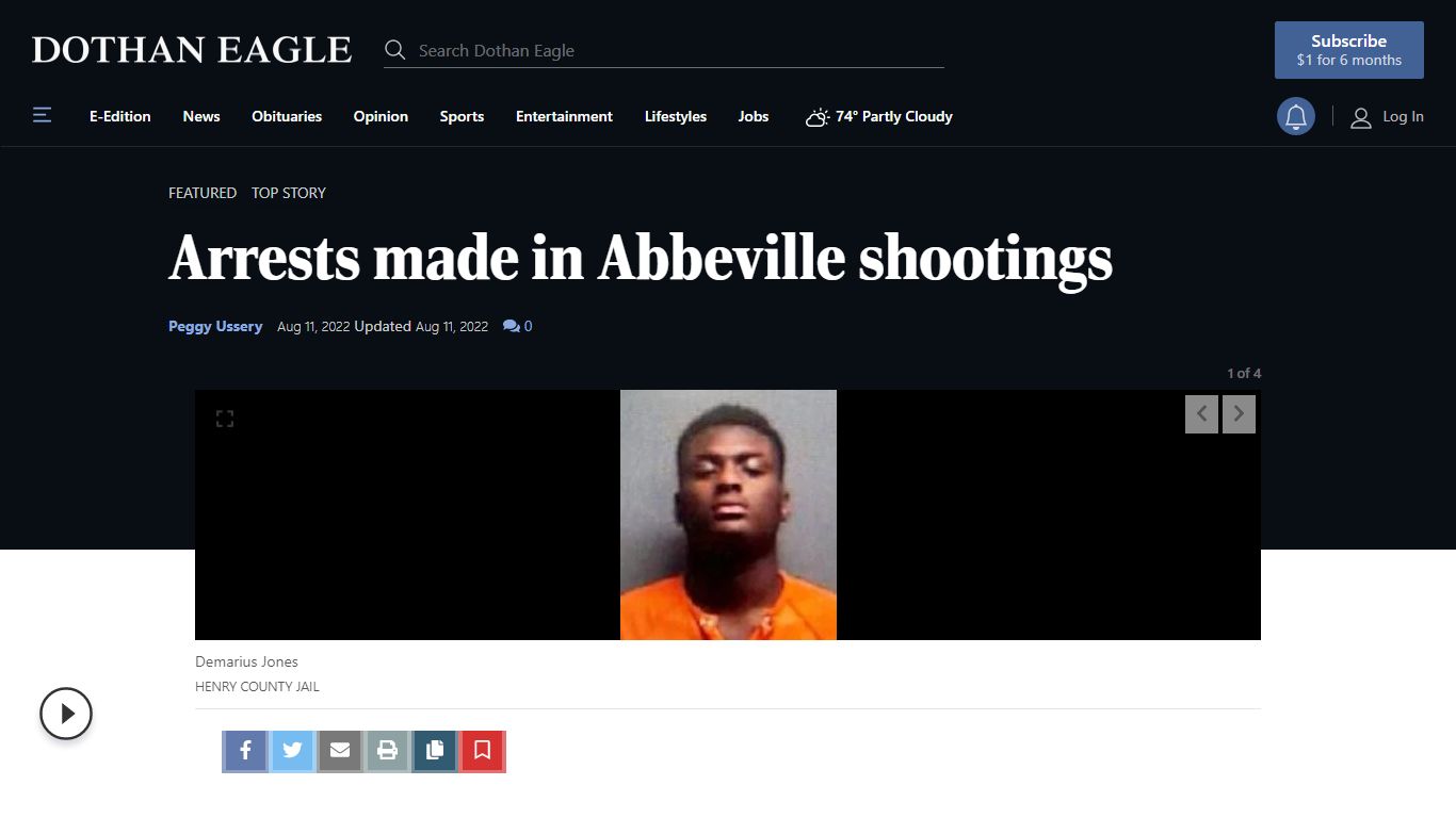 Arrests made in Abbeville shootings | Local News | dothaneagle.com